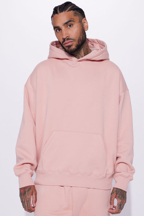 Oversized pink shop hoodie mens