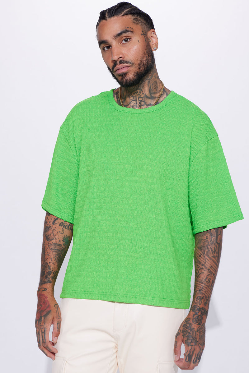 Staying Out Late Short Sleeve Crew Tee - Green | Fashion Nova, Mens ...