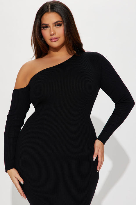 Plus size sweater dress fashion nova sale