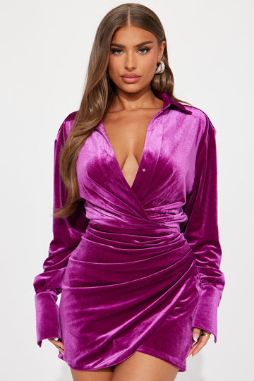 Natasha wrap dress fashion nova cheap