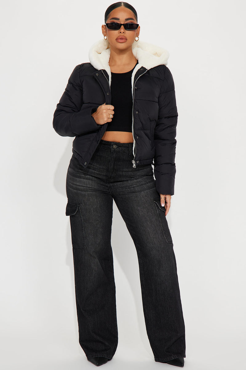 Cozied Up Jacket - Black | Fashion Nova, Jackets & Coats | Fashion Nova
