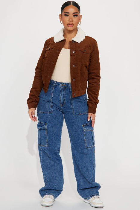 Fashion nova corduroy jacket discount