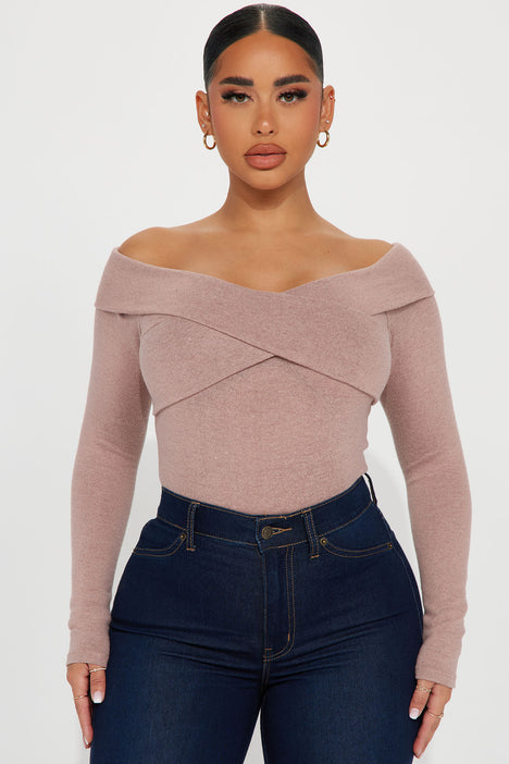 Kendall Off Shoulder Top Stone