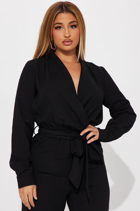 Nice For What Jumpsuit Black