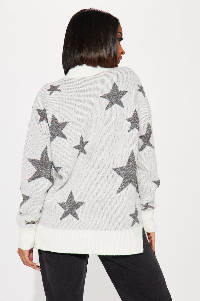 Like Shooting Stars Sweater - Off White | Fashion Nova, Sweaters ...