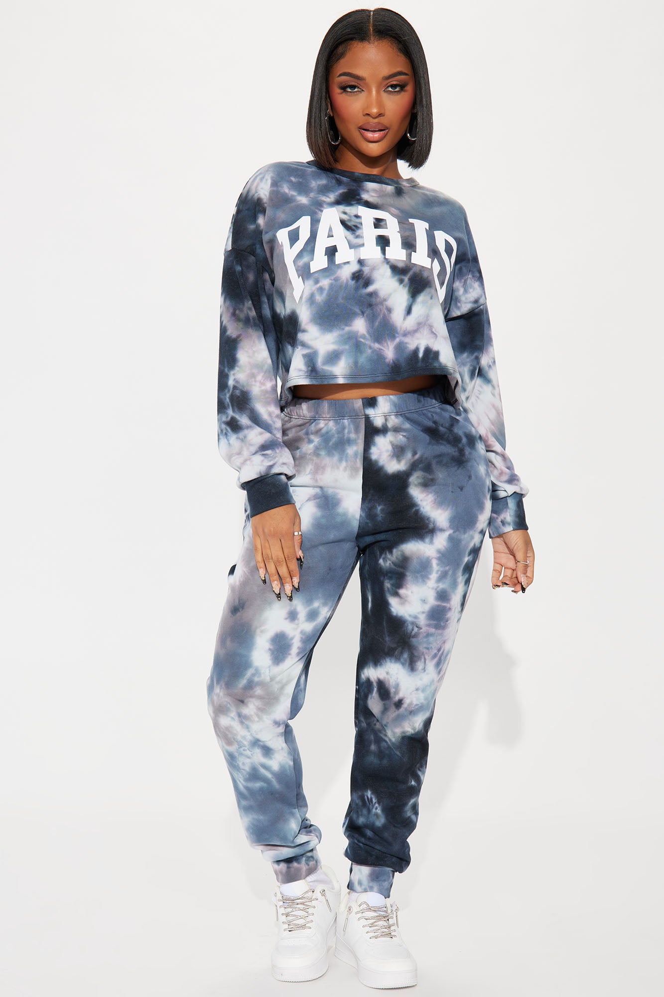 Mocha Tie Dye Jogger Set - Outfit Sets - The Calm and Collected