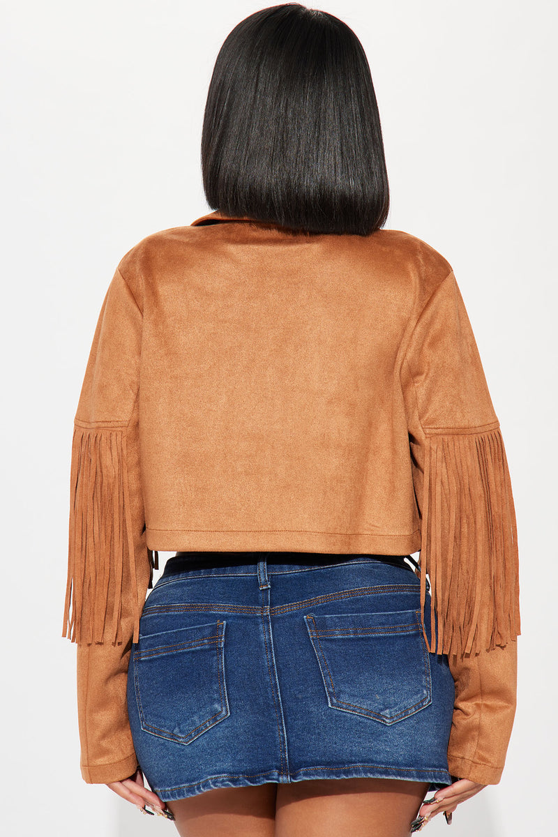 Festival Vibe Fringe Jacket - Camel | Fashion Nova, Jackets & Coats ...