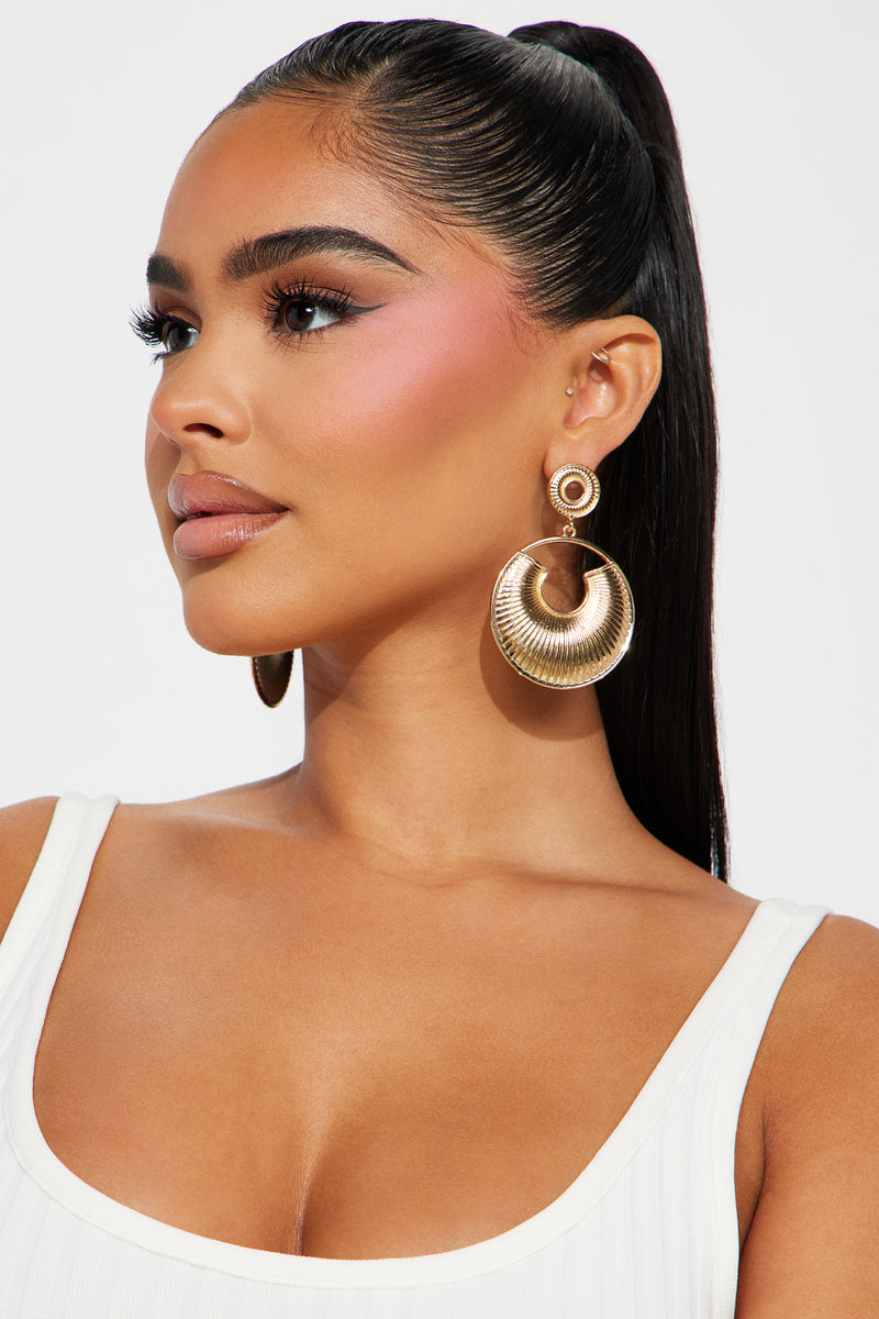 Hideaway Earrings Gold Fashion Nova, Jewelry Fashion Nova
