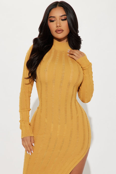 Fashion nova yellow sweater discount