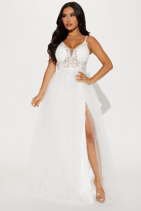 White lace fashion nova dress new arrivals