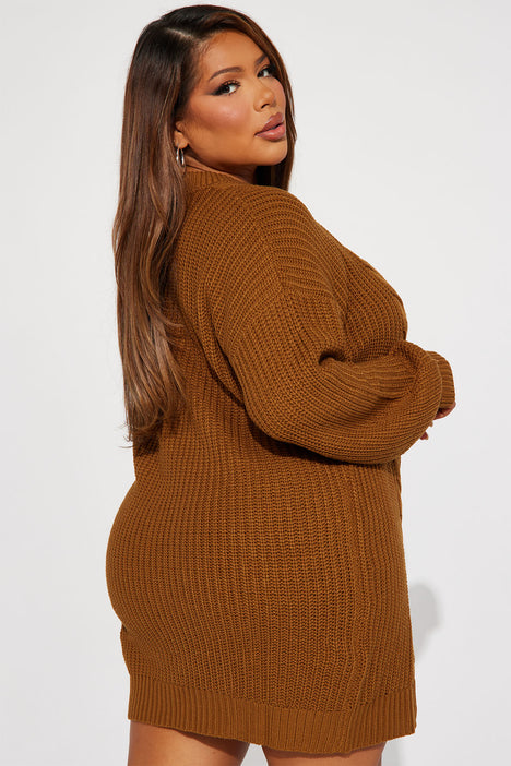 Plus size sweater dress fashion nova sale