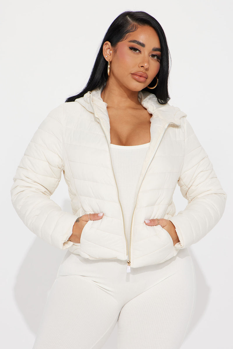Cold Times Puffer Jacket - Cream | Fashion Nova, Jackets & Coats ...