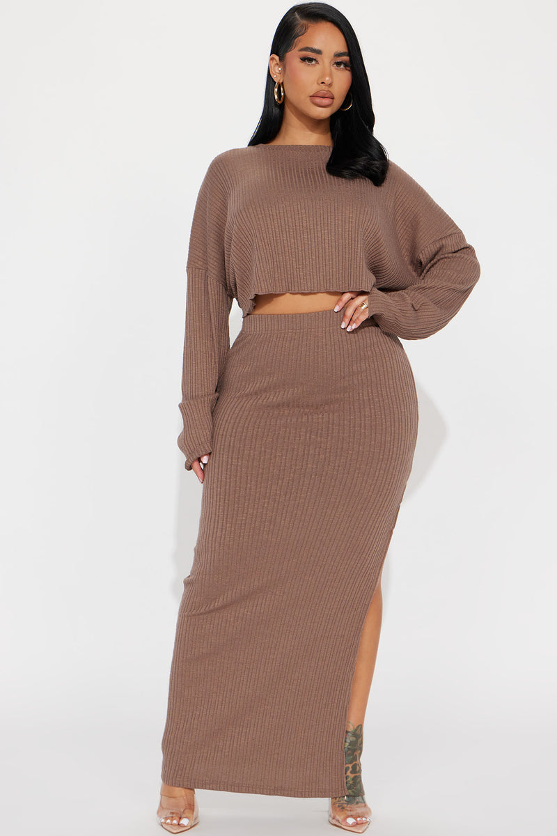 Marianna Skirt Set - Mocha | Fashion Nova, Matching Sets | Fashion Nova