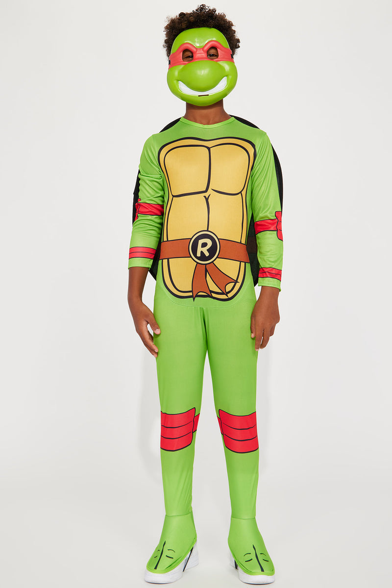 Mini TMNT Raphael 3 Piece Costume Set Green Fashion Nova, Kids