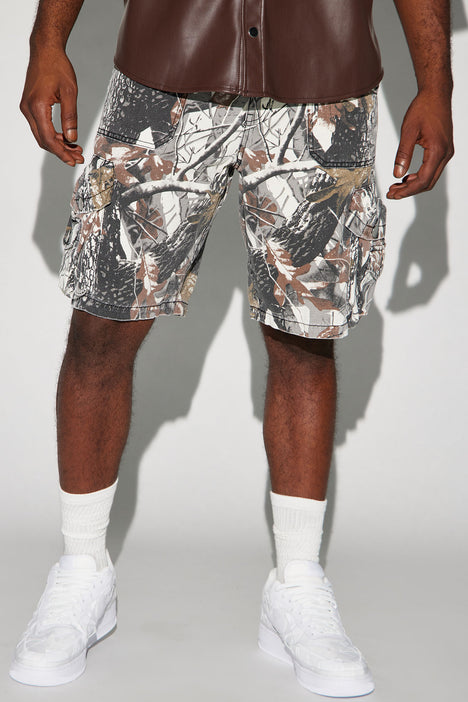 Cliffhanger Cargo Shorts Camouflage Fashion Nova Mens Shorts