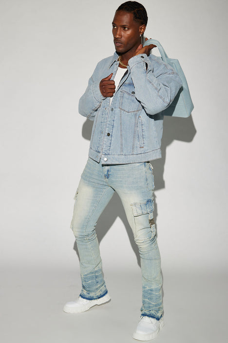 Fashion nova denim shirt online