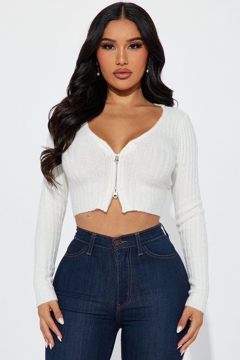 Girls Day Out Sweater - Ivory