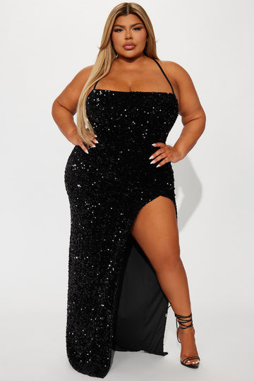 Fashion nova plus size gowns outlet