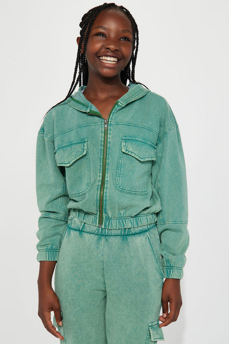 Fleece lounge jacket sales