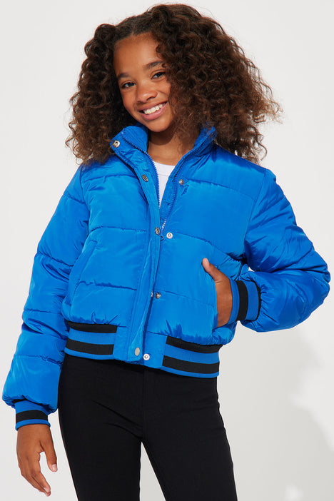 Royal blue top kids jacket