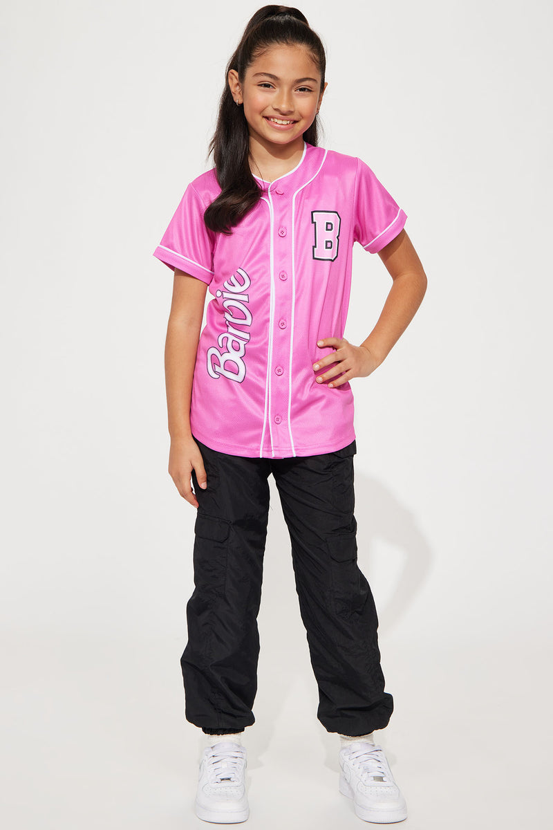 Mini Barbie Jersey Tee - Hot Pink | Fashion Nova, Kids Tops & T-Shirts | Fashion Nova
