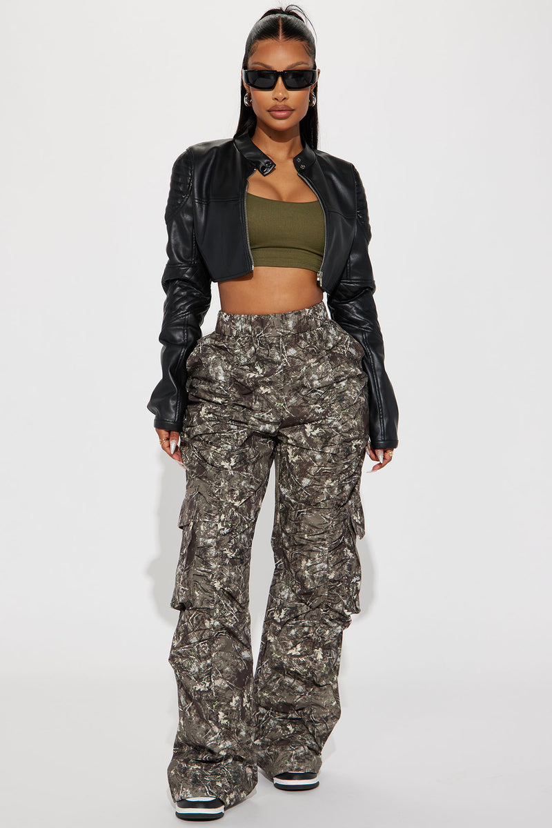 Kiki Super Cropped Top - Olive | Fashion Nova, Basic Tops & Bodysuits ...