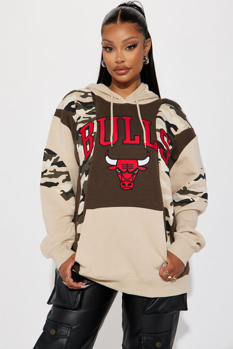 Camo oversized deals hoodie