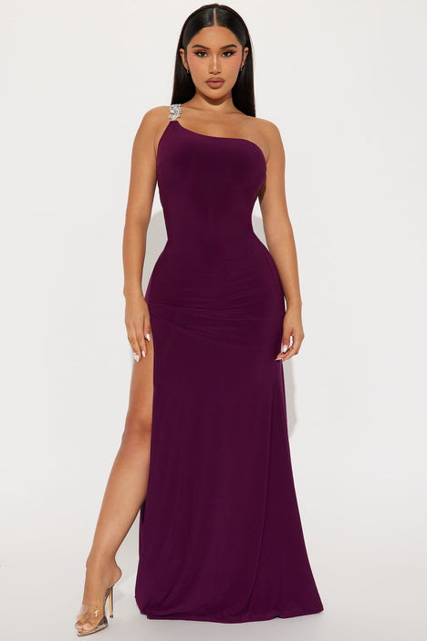 Tessa Maxi Dress Plum