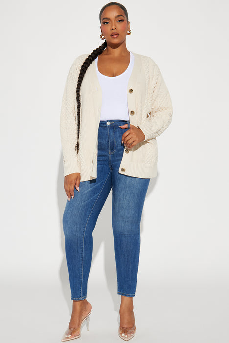 Sweet Memories Boyfriend Cardigan Oatmeal Fashion Nova Sweaters Fashion Nova