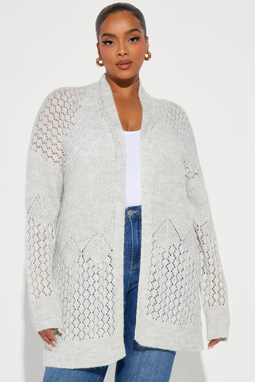 Plus size duster on sale sweater