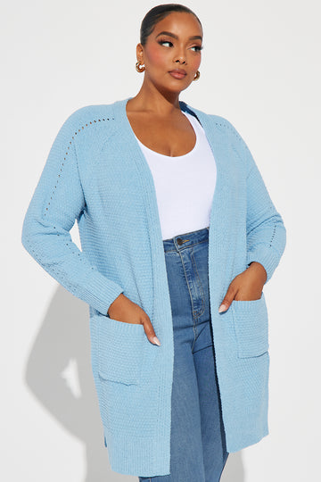 Light blue sweater plus size sale