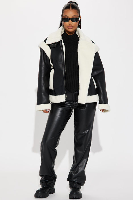 Fashion nova hotsell black coat