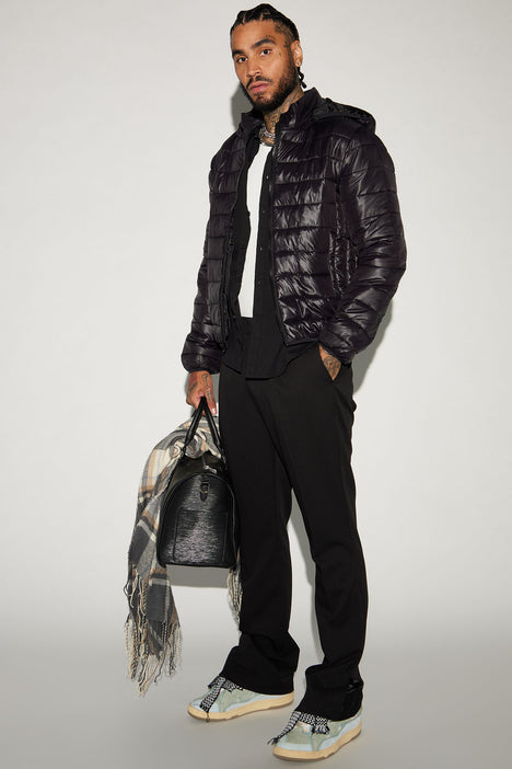 Fashion nova top puffer coat