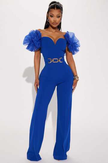 Roof Top Party Lace Jumpsuit Black Fashion Nova Jumpsuits