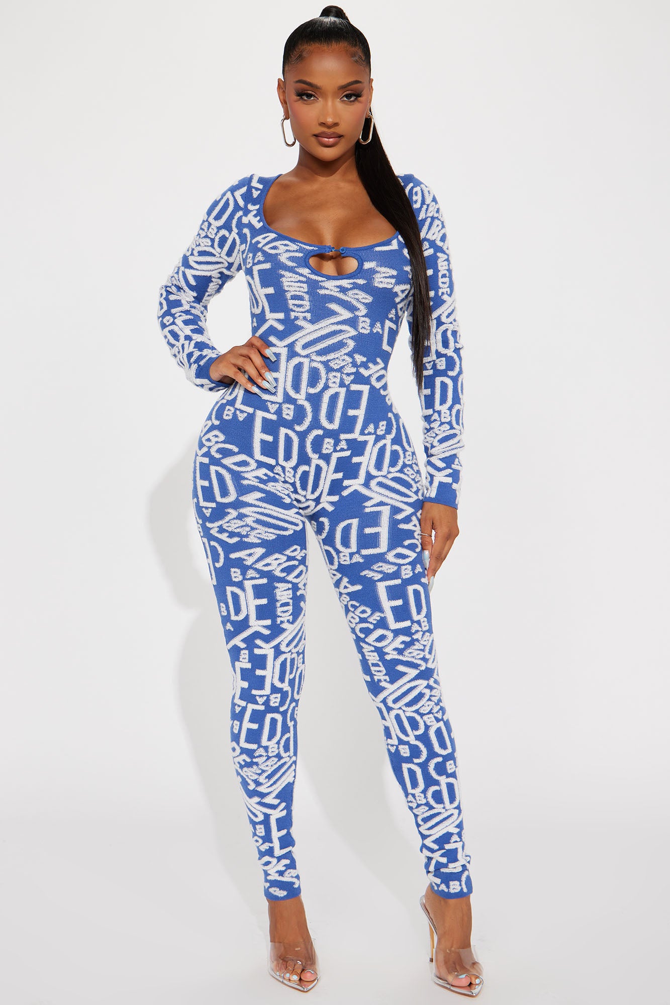 Gia Sweater Jumpsuit - Denim | Fashion Nova, Jumpsuits | Fashion Nova