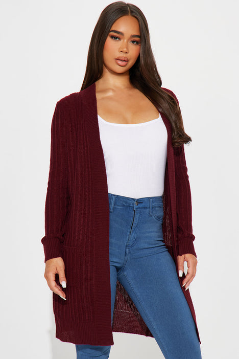 Fashion nova long cardigan clearance