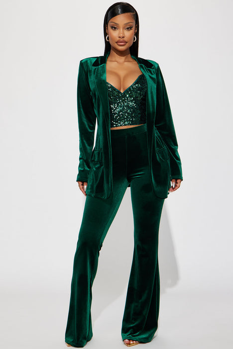 Fashion nova sale velvet pants