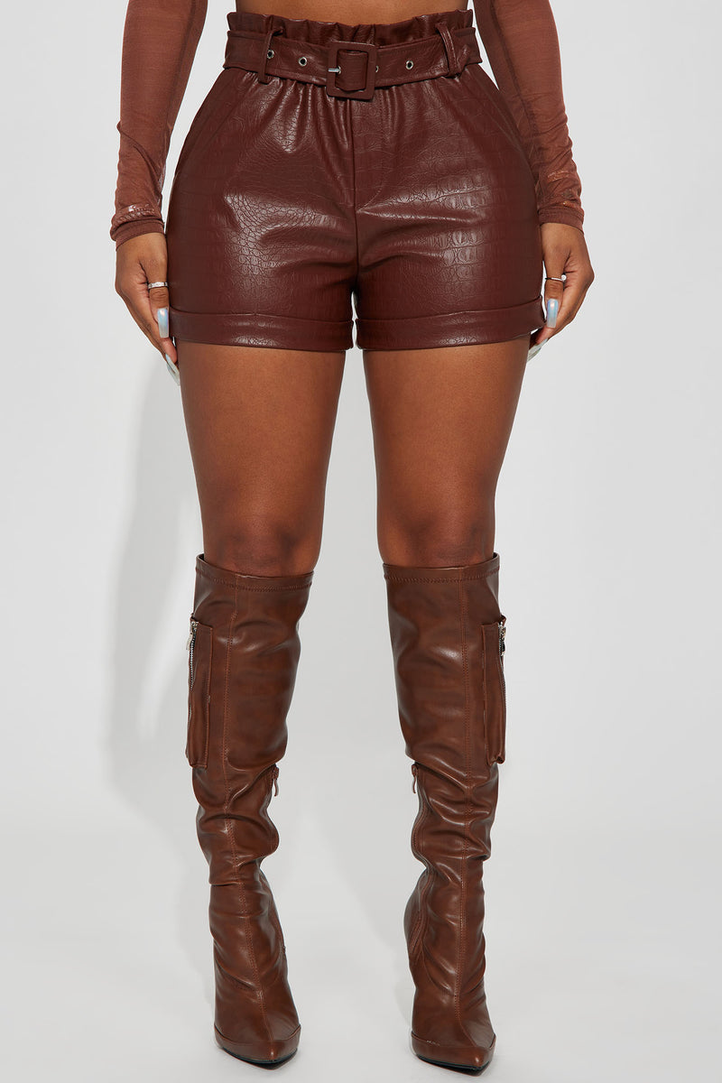 Bella Leather Short main image 1