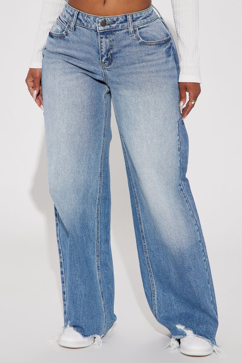 Dahlia Baggy Jeans - Medium Wash | Fashion Nova, Jeans | Fashion Nova