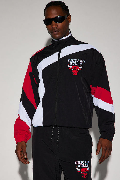Bulls Hood Star Jacket Black Red Fashion Nova Mens Jackets