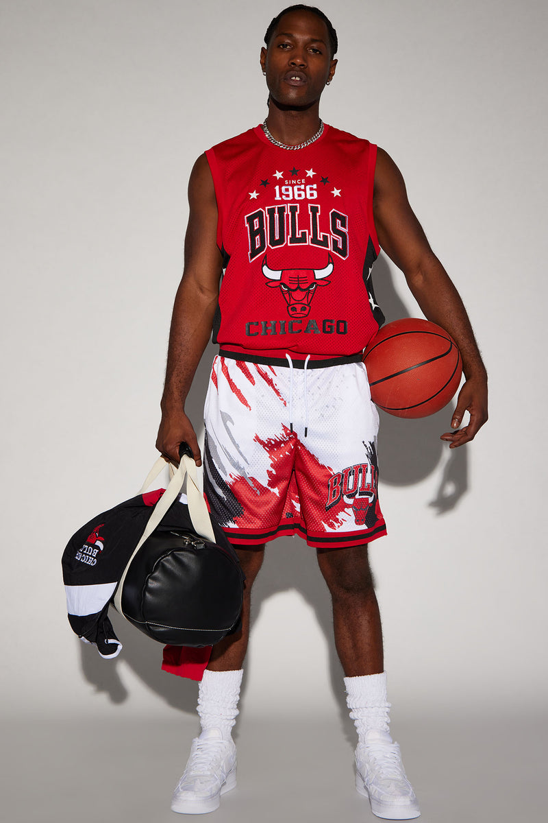 Bulls Buzzer Beater Mesh Tank - Red | Fashion Nova, Mens Tees & Tanks ...