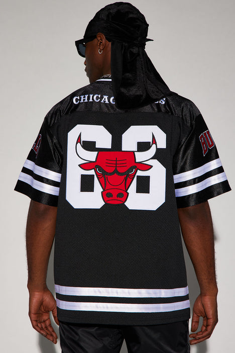 Bulls Grand Short Sleeve Stand Mesh Top Black