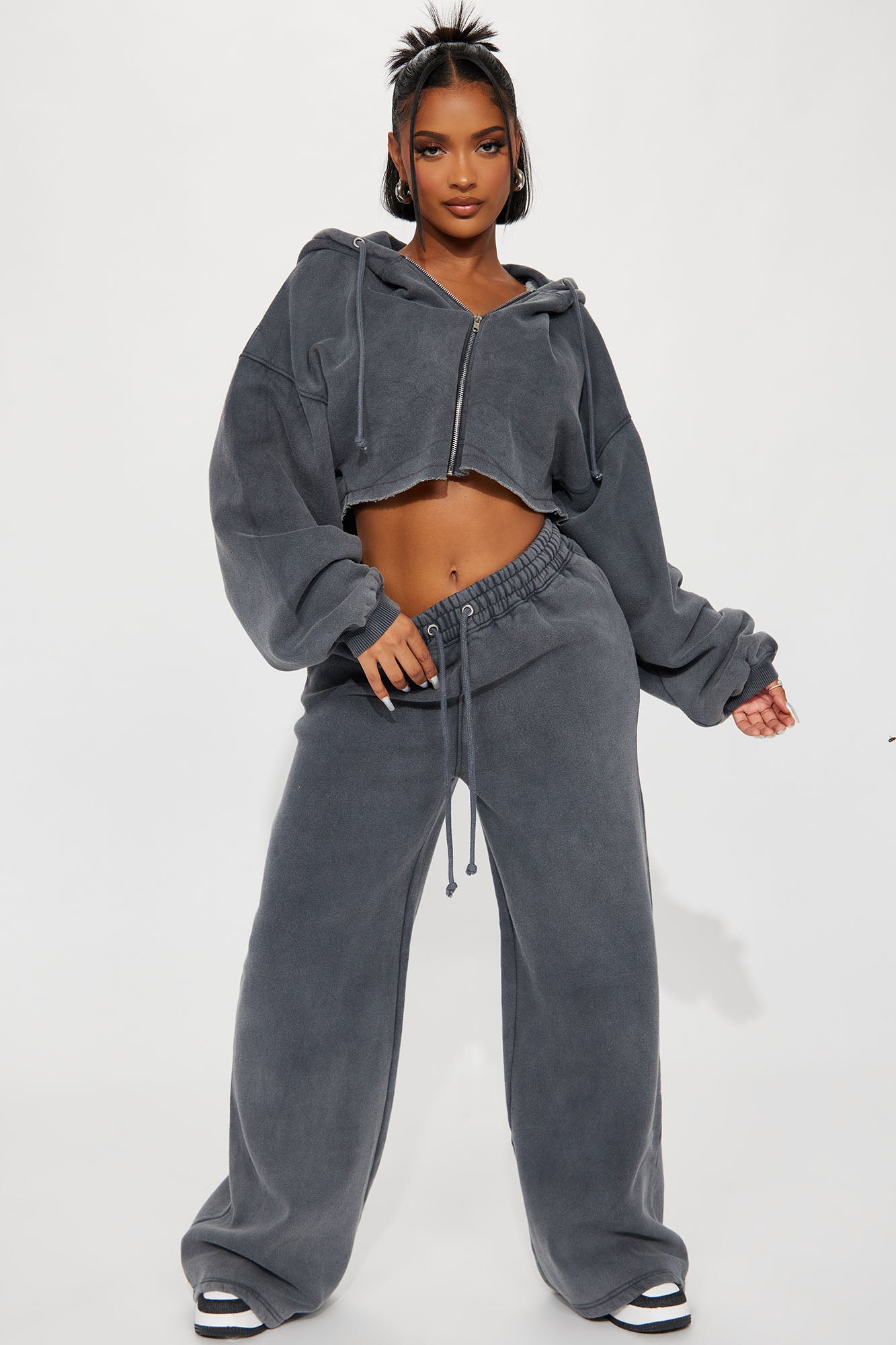 Women's fleece online pant sets