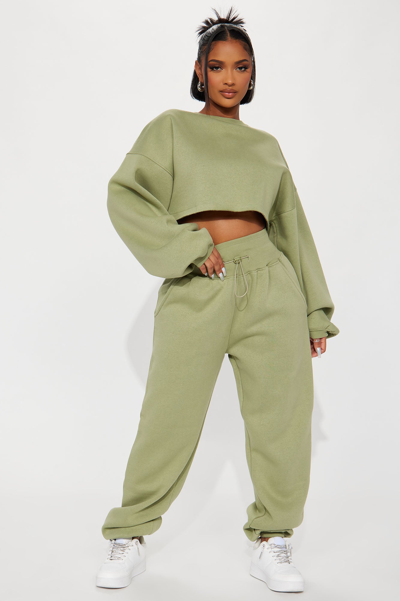 Fleece hotsell jogger set