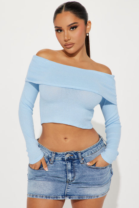Fashion nova off shoulder top sales