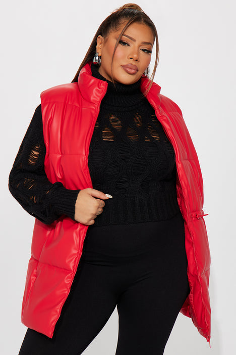 Red plus deals size vest