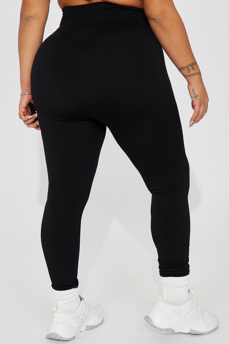 Game Changer Legging - Black, Fashion Nova, Leggings