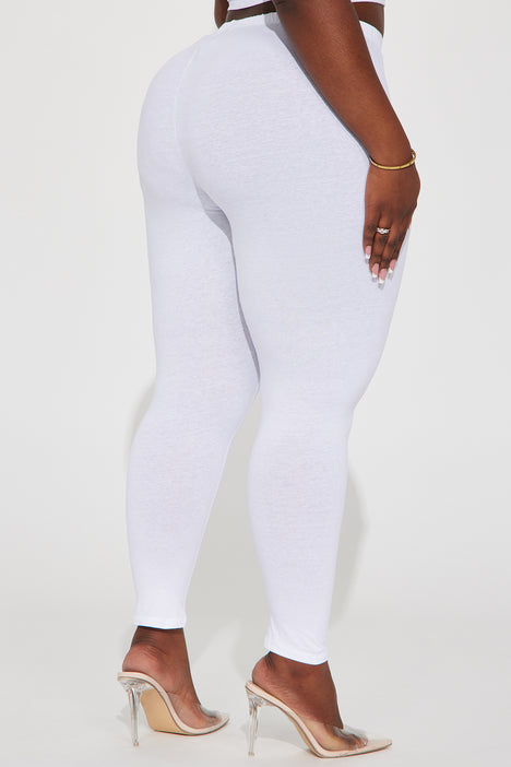 Thick white women's leggings new arrivals