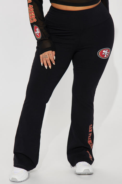 49ers Half Time Show Flare Pant - Black, Fashion Nova, Screens Tops and  Bottoms