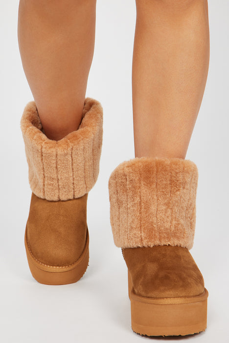 Fashion nova top platform boots